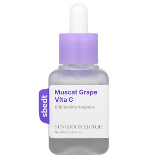 Sungboon Editor, Muscat Grape Vita C, Ampoule illuminateur, 40 ml