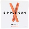 Simply Gum, Gum, Natural Cinnamon, 15 Pieces