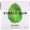 Gum, Natural Peppermint, 15 Pieces