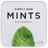 Simply Gum, סוכריות מנטה, בטעם נענע, 30 גרם