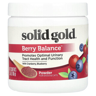 Solid Gold, Berry Balance™ Powder, Berry Balance™ Pulver, für Hunde und Katzen, 100 g (3,5 oz.)