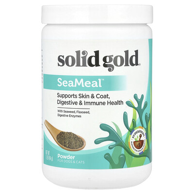 Product Image for Solid Gold, SeaMeal , For Dogs & Cats, 1 lb (454 g)