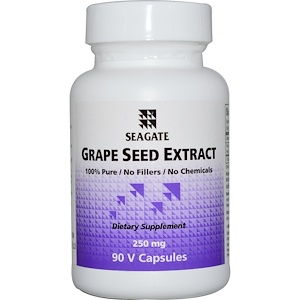 Отзывы о Сигэйт, Grape Seed Extract, 250 mg, 90 Veggie Caps