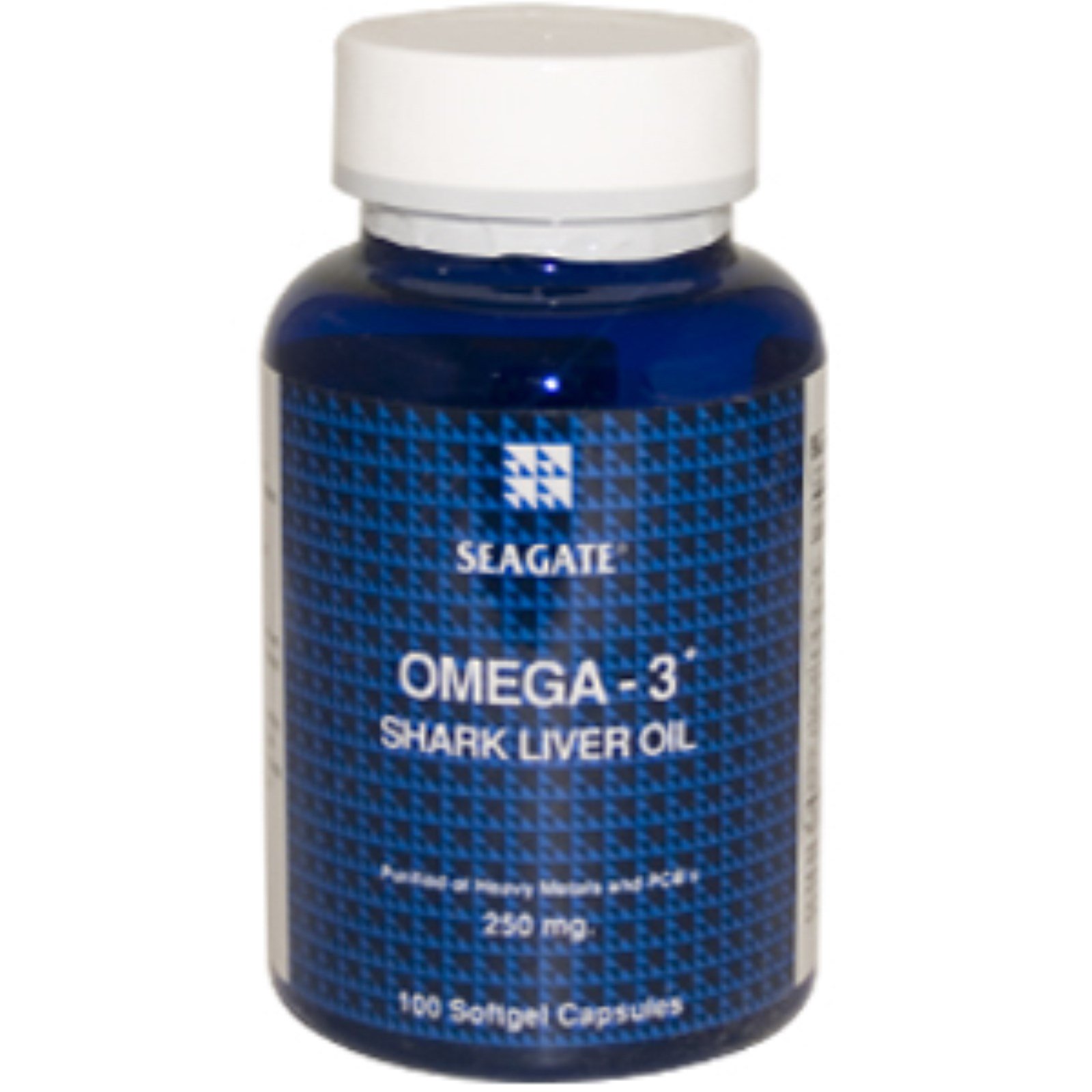 Seagate, Omega-3 + Shark Liver Oil, 250 