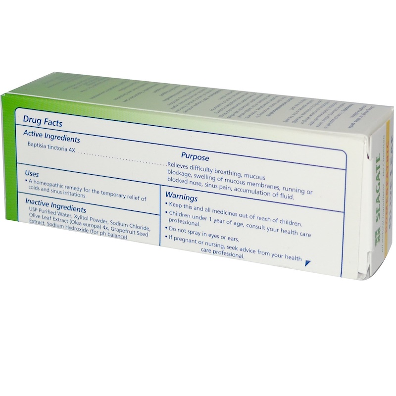 Seagate, Olive Leaf Nasal Spray, 1 fl oz (30 ml) iHerb