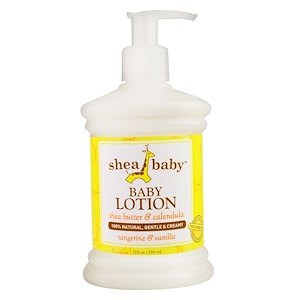 Shea Baby Shea Mama, Лосьон для малышей, мандарин & ваниль, 10 унций (296 мл)