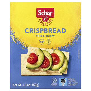 Schar, Gluten Free Crispbread, 5.3 oz (150 g)