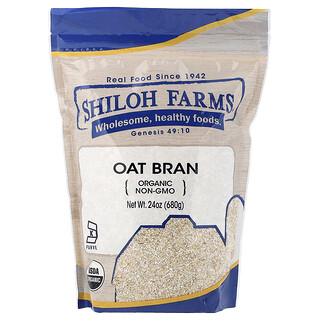 Shiloh Farms, органічні вівсяні висівки, 680 г (24 унції)