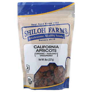 Shiloh Farms, органічні каліфорнійські абрикоси, 227 г (8 унцій)