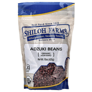 Shiloh Farms, Kacang Adzuki Organik, 425 g (15 ons)