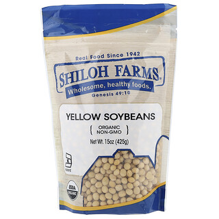 Shiloh Farms, Organic Yellow Soybeans, 15 oz (425 g)
