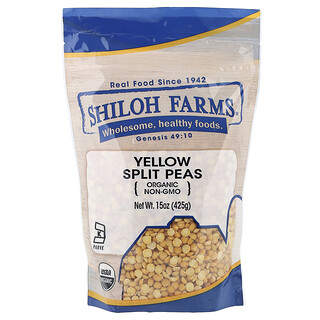 Shiloh Farms, Kacang Polong Kuning Organik, 425 g (15 ons)