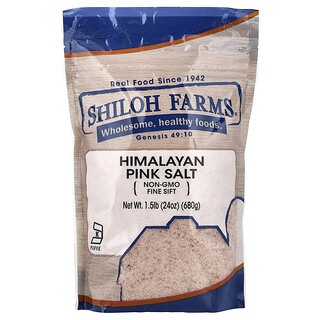 Shiloh Farms, гімалайська рожева сіль, дрібне просіяне, 680 г (24 унції)
