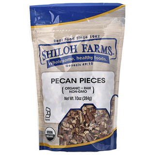 Shiloh Farms, Organic Pecan Pieces, 10 oz (284 g)