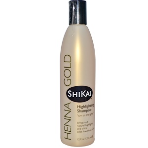 Отзывы о Шикаи, Henna Gold, Highlighting Shampoo, 12 fl oz (355 ml)