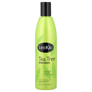 Shikai, Tea Tree Shampoo, 12 fl oz (355 ml)