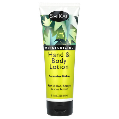 Shikai  Moisturizing Hand & Body Lotion  Cucumber Melon  8 fl oz (238 ml)