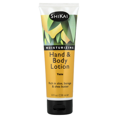 Shikai Moisturizing Hand & Body Lotion, Yuzu, 8 fl oz (238 ml)