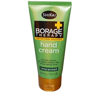 Отзывы о Шикаи, Borage Therapy, Hand Cream, Aloe Vera Gel, Unscented, 2.5 fl oz (73 ml)