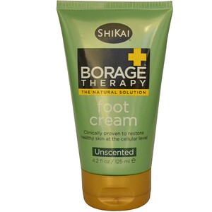 Отзывы о Шикаи, Borage Therapy, Foot Cream, Unscented, 4.2 fl oz (125 ml)