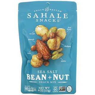 Sahale Snacks, Snack Mix, морская соль и орехи, 4 унции (113 г)