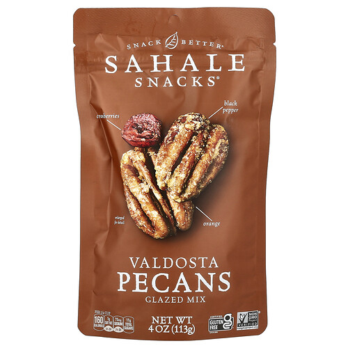 Sahale Snacks, Glazed Mix, Valdosta Pecans, 4 oz (113 g)