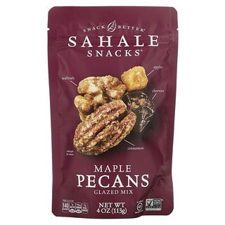 Sahale Snacks, خليط مغطى بطبقة لامعة، جوز بقان القيقب، 4 أونصات (113 جم)