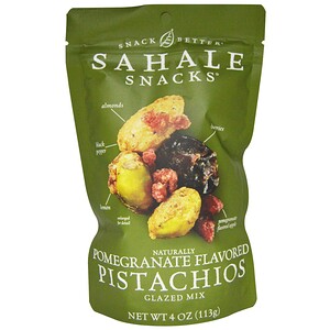 Сехале Снакс, Glazed Mix, Naturally Pomegranate Flavored Pistachios, 4 oz (113 g) отзывы