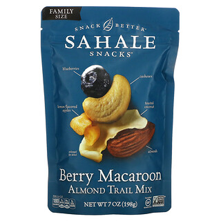 Sahale Snacks, Grignotez mieux, mélange fruits des bois macarons amandes, 198 g