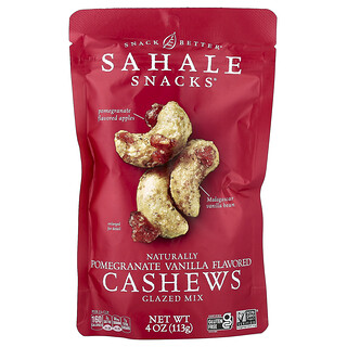 Sahale Snacks, Glazed Mix, Pomegranate Vanilla Cashews, 4 oz (113 g)