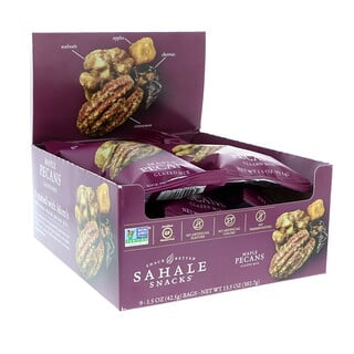 Sahale Snacks, Glazed Mix, pacanas de arce, 9 paquetes, 1,5 oz (42,5 g) cada uno