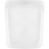 Stasher, Bolsa de silicona para alimentos, reutilizable, bolsa de medio galón, transparente, 64.2 oz líq. (1.92 l)
