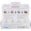 Stasher, Многоразовый силиконовый контейнер для еды, с устойчивым дном, прозрачный, 128 г (56 жидк. унций) 128 г