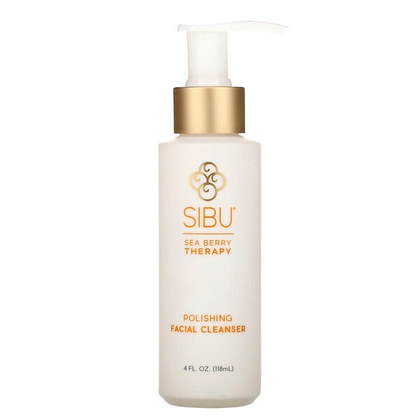 Sibu Beauty, Sea Berry Therapy, Polishing Facial Cleanser, Sea Buckthorn Oil, T7, 4 fl oz (118 ml)