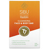 Sibu Beauty, シーベリーセラピー, クレンジング フェイス＆ボディバー, シーバックソーンオイル, T7, 3.5オンス