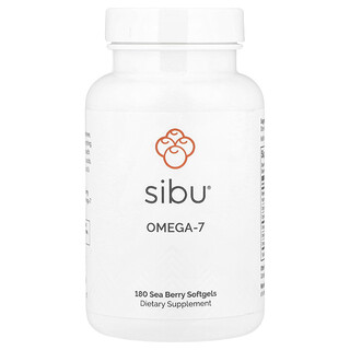 Sibu Beauty, Oméga-7, 180 capsules à enveloppe molle