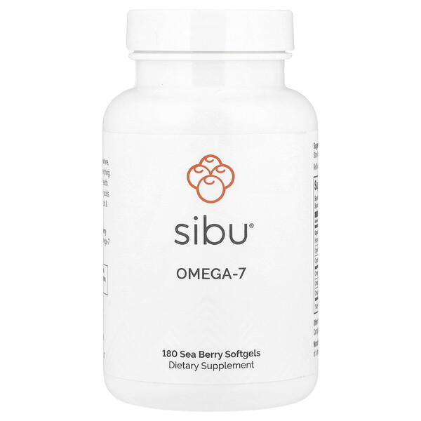 Sibu Beauty Omega-7, 180 Softgels