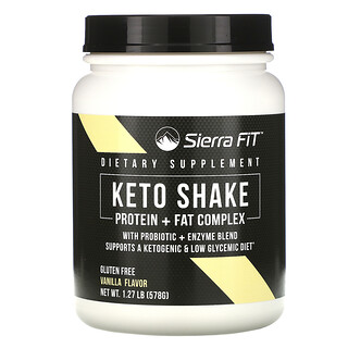 Sierra Fit, 生酮蛋白飲品，香草味，578 克（1.27 磅）