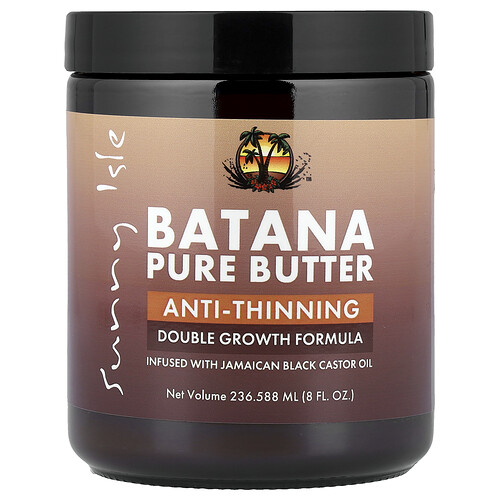 Sunny Isle Batana Pure Butter, Anti-Thinning, 8 fl oz (236.58 ml)