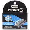 Schick, Hydro Sense, Hydrate, 4 кассеты