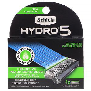 Schick, Hydro Sense, Sensitive, 4 Cartridges отзывы