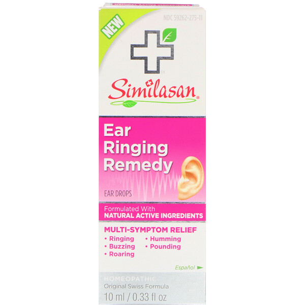 Similasan‏, Ear Ringing Remedy, Ear Drops, 10 ml (0.33 fl oz)