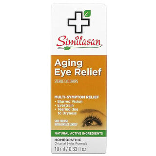 Similasan, капли для снятия усталости глаз в зрелом возрасте, 10 мл (0,33 жидк. унции)