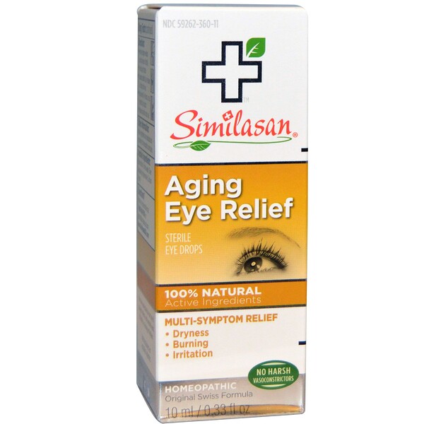 Similasan‏, Aging Eye Relief, 0.33 fl oz (10 ml)