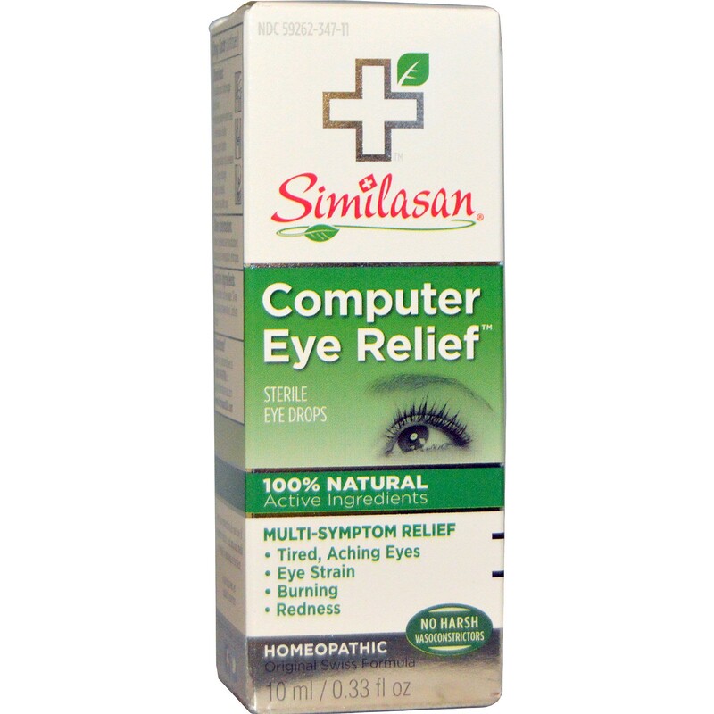 Similasan, Computer Eye Relief, Sterile Eye Drops, 0.33 fl oz (10 ml