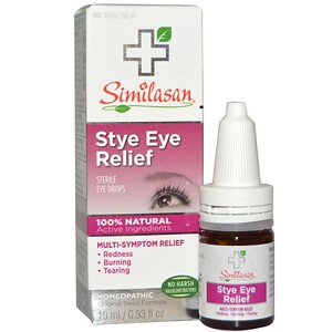 Отзывы о Симиласан, Stye Eye Relief, Sterile Eye Drops, 0.33 fl oz (10 ml)