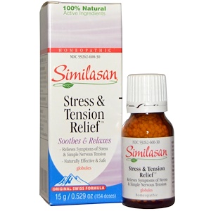 Отзывы о Симиласан, Stress & Tension Relief, 0.529 oz (15 g)