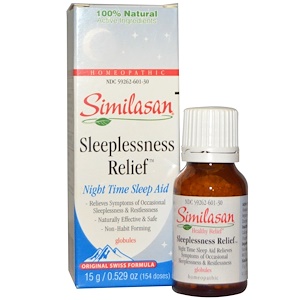 Отзывы о Симиласан, Sleeplessness Relief, 0.529 oz (15 g)