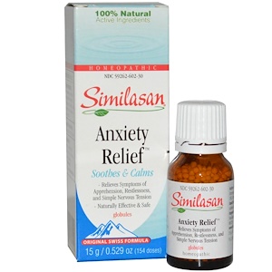 Отзывы о Симиласан, Anxiety Relief, 0.529 oz (15 g)