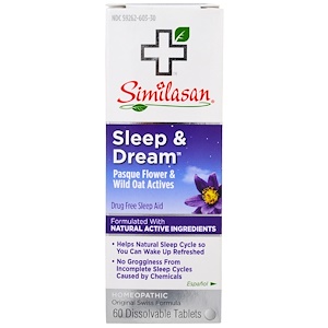 Отзывы о Симиласан, Sleep & Dream, 60 Dissolvable Tablets